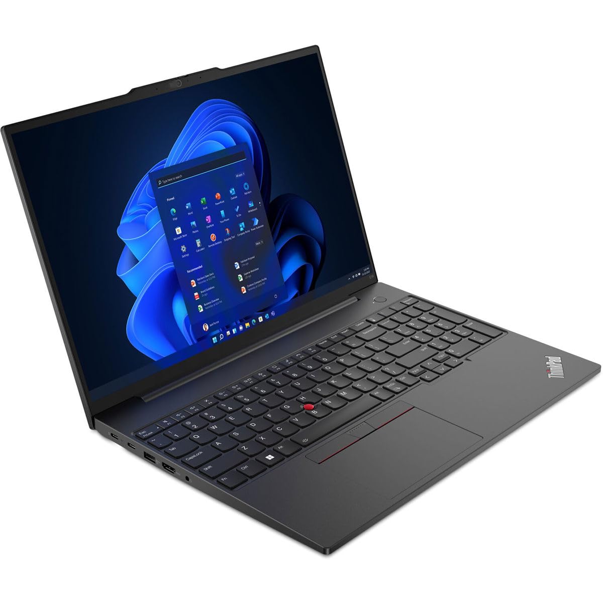 Lenovo Thinkpad E16 Gen 1 21Jt001Aus 16 Touchscreen Notebook - Wuxga - 1920 X 1200 - Amd Ryzen 7 7730U Octa-Core (8 Core) 2 Ghz