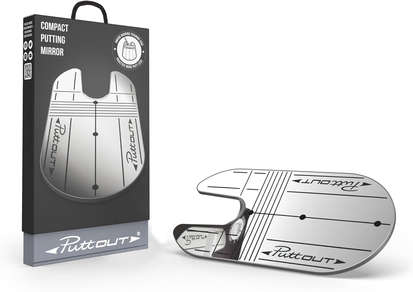 PuttOUT Compact Putting Mirror