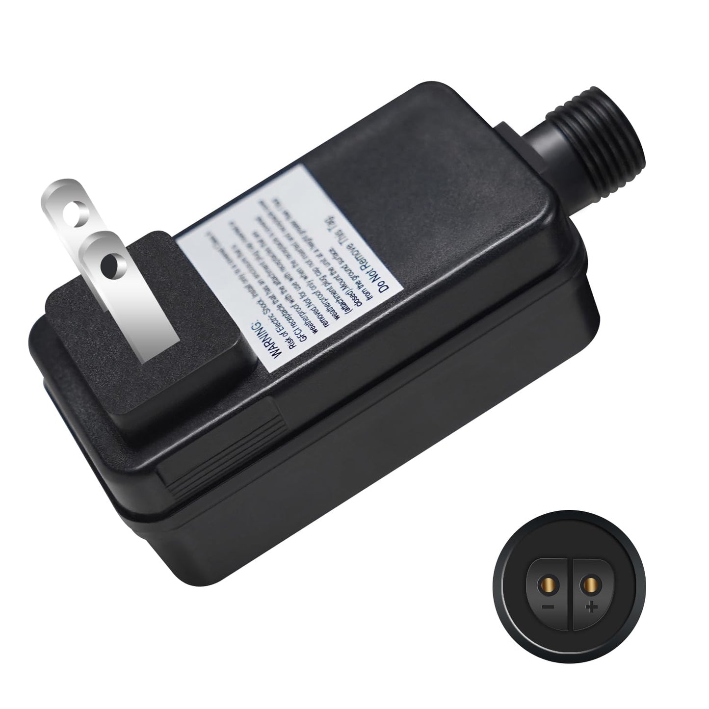 OMIKA 12V 1A Power Supply, LED Transformer Adapter, Model RKPO-UL121000D, One Pack, Outdoor Low Voltage