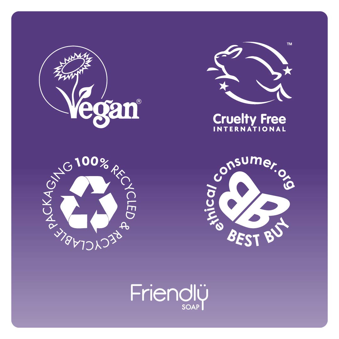 FRIENDLY SOAP Orange Lavender Shaving Bar, 95 GR