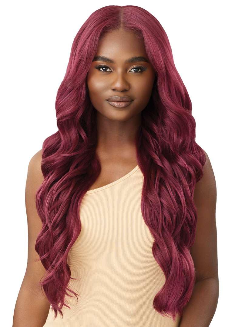 Outre Lace Front Wig - Perfect Hair Line 13X6 - Arnell (BURGUNDY)