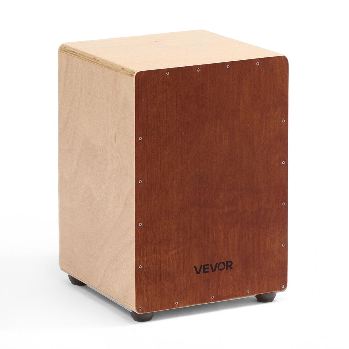 Vevor Cajon Box Drum, With Internal Snare Wires, Lightweight Wooden Percussion Box, Portable Birch Wood Drum Musical Instrument