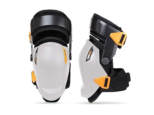 Toughbuilt - GelFit Grip Thigh Support Stabilization Knee Pads, Heavy-Duty Gel Cushioning with Ergonomic Thigh Support, No...