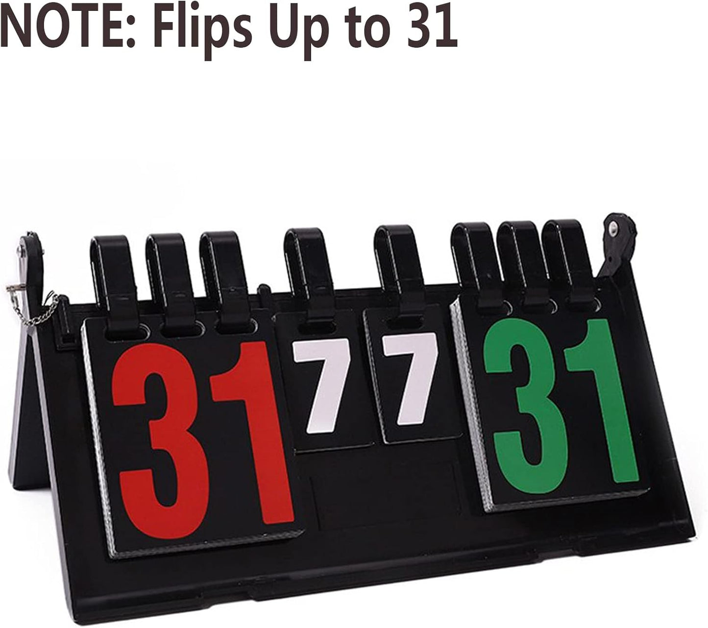 Portable Digital Scoreboard, Ping Pong Score Keeper Scoreboard for Tennis Soccer Football Sports, Sports Supplies Score Board for Games, Best Coaches Gifts Idea for Men, Boys