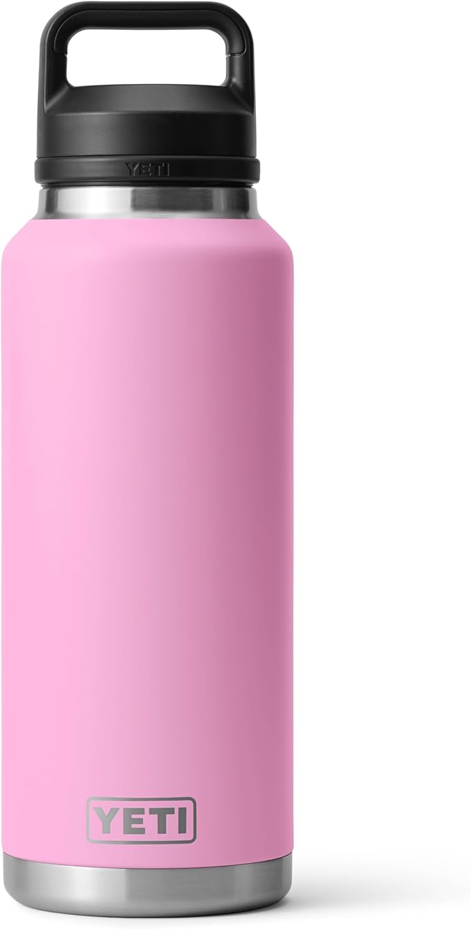 YETI Rambler 46 oz Bottle, Vacuum Insulated, Leakproof, Stainless Steel with Chug Cap