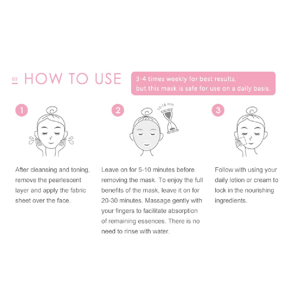 My Beauty Diary-Aloe Vera Soothing Facial Mask, Hydrating and Soothing, Refreshing Water Serum Face Sheet Mask for Quick Absorpt