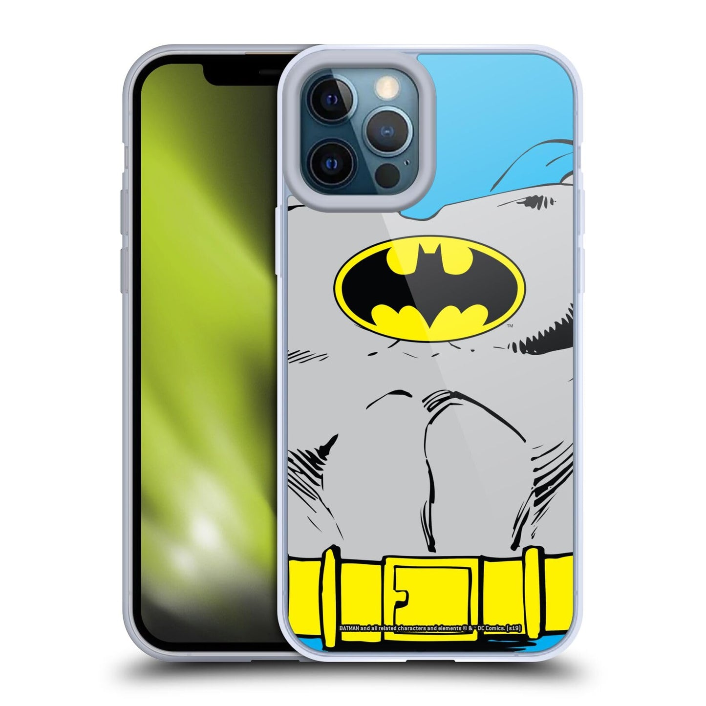 Head Case Designs Officially Licensed Batman Dc Comics Classic Costume Logos Soft Gel Case Compatible With Apple Iphone 12 Pro M