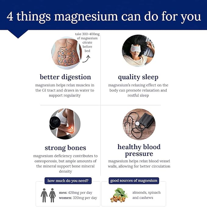 Natural Vitality Calm, Magnesium Citrate Supplement, Anti-Stress Drink Mix Powder, Unflavored - 8 Ounce (Packaging May Vary)