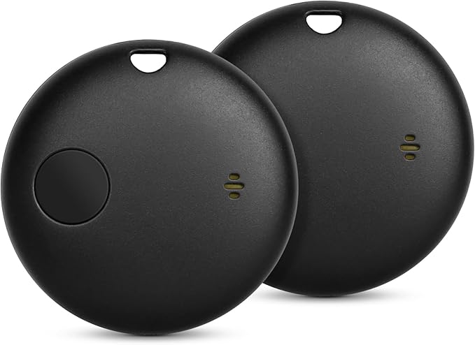 Geevon Smart Tag-2 Pack Bluetooth Tracker Work with Apple Find My (iOS Only).Item Finder for Keys, Wallet,Backpack, Luggag...