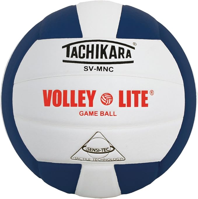 Tachikara SVMNC Volley Lite volleyball (Black/White)