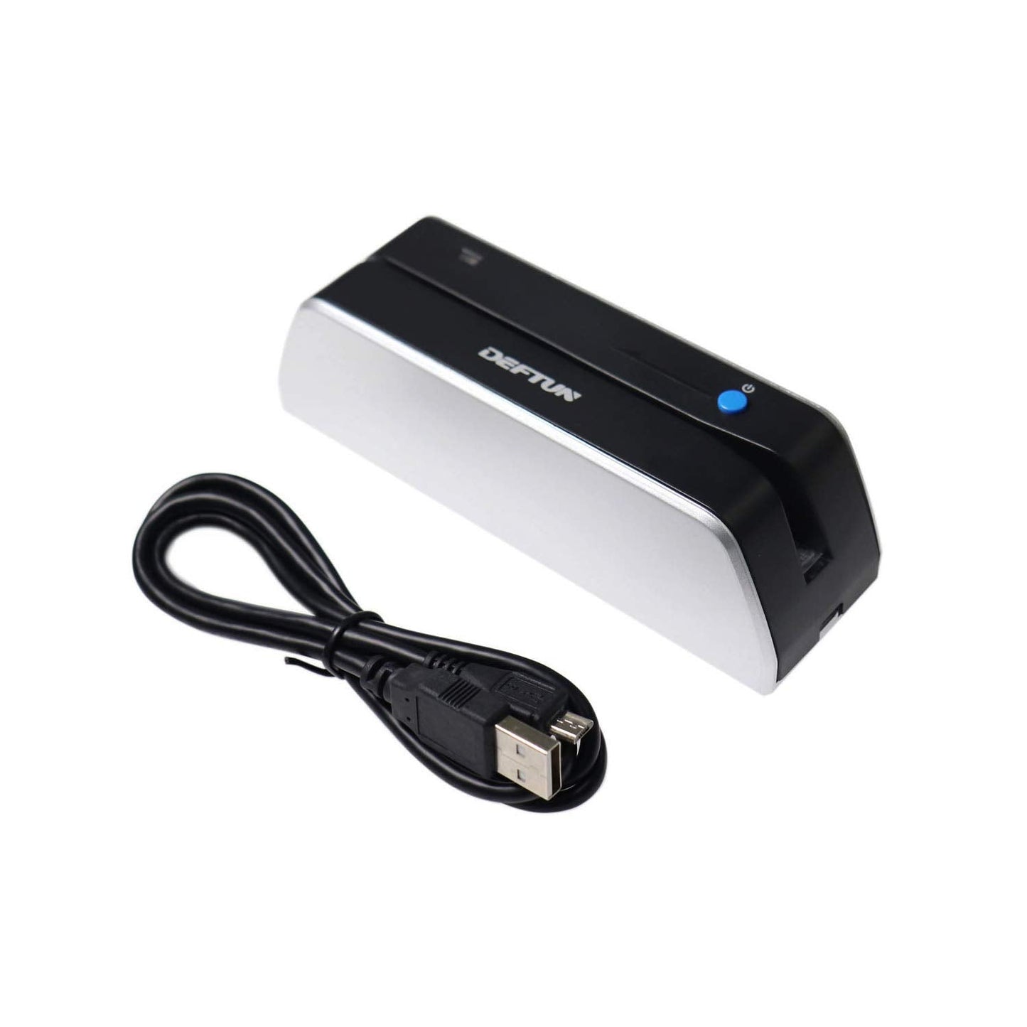 MSR X6BT USB & Bluetooth Swipe Card Reader Writer Mag 3-Track MSRX6BT Compatible with EasyMSR MSR605X MSR206 MSR606 Getmorv -Like New