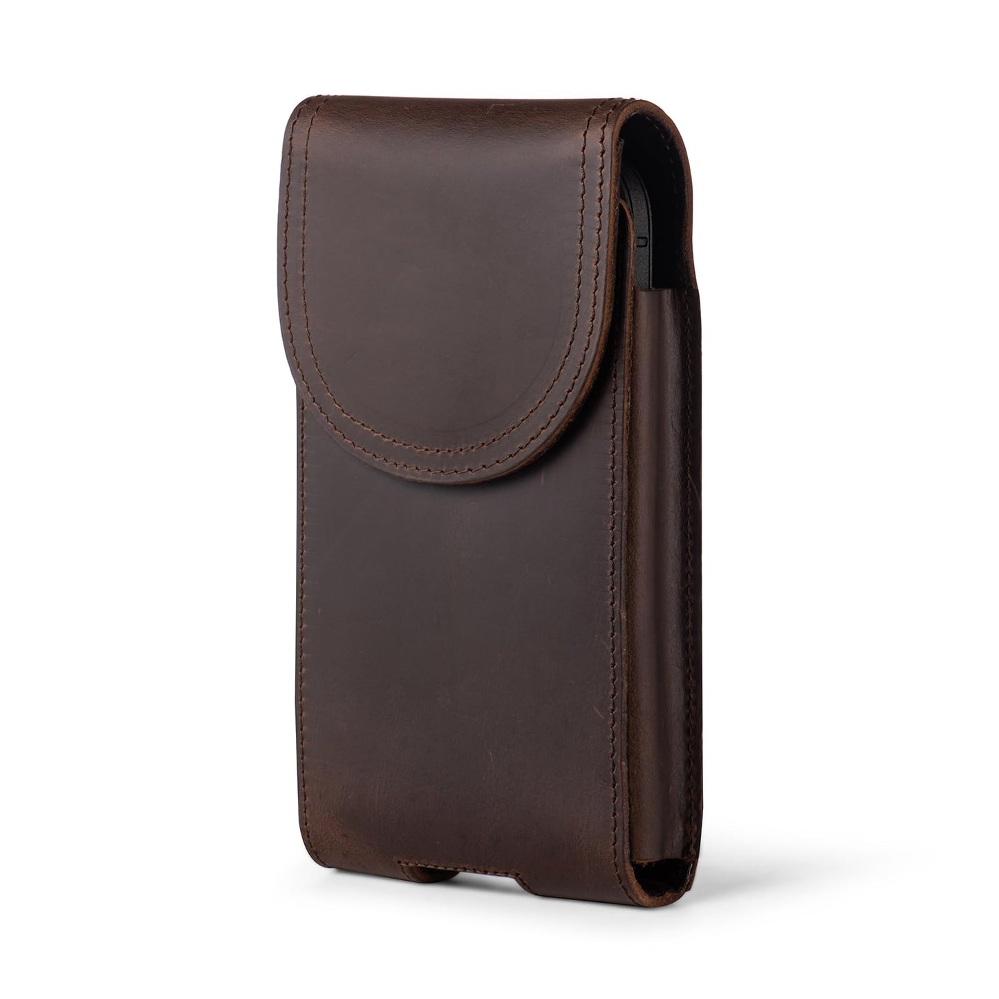 Hengwin Genuine Leather Phone Holster Fits For Iphone 16 Pro Max 15 Pro Max 14 Pro Max Samsung Galaxy S25 Plus S24 Ultra A54 Pou