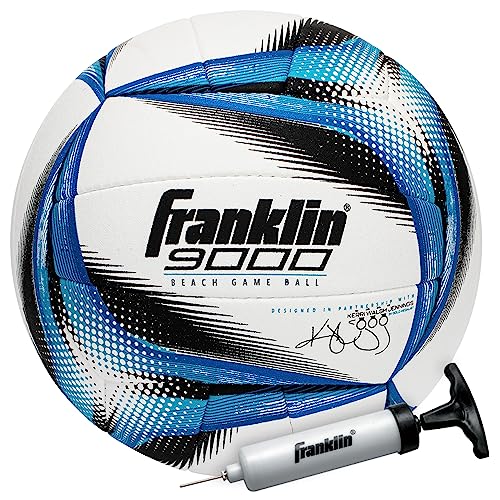Franklin Sports Pro Beach Volleyball Ball - Kerri Walsh Jennings 9000 Beach Game Sand + Outdoor Volleyball - Competition B...