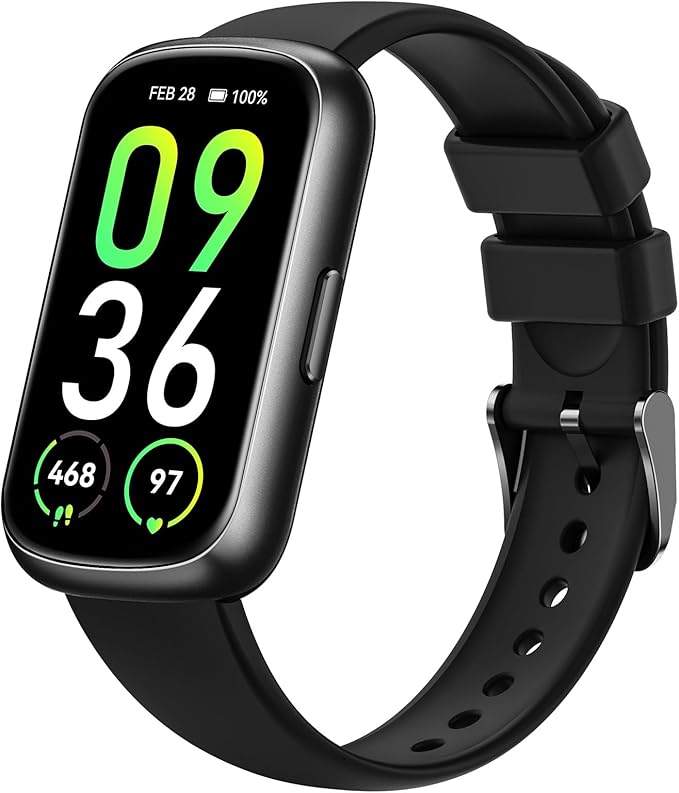 Health Fitness Tracker for Men Women: Smart Watch with 24H Heart Rate Monitor Blood Oxygen Sleep Tracker Calorie Step Coun...