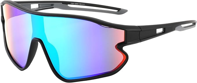 Kids Sports Sunglasses Youth Baseball UV400 Sport Frame Shades Boys Girls