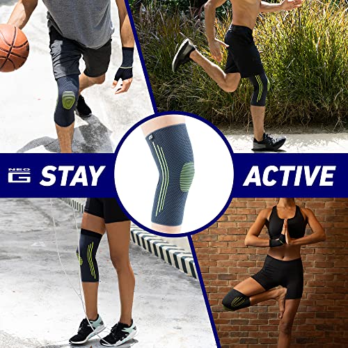 Neo-G Knee Compression Sleeve for Sports - Breathable, Lightweight, Elastic Knee Sleeve for running, Compression Knee Slee...
