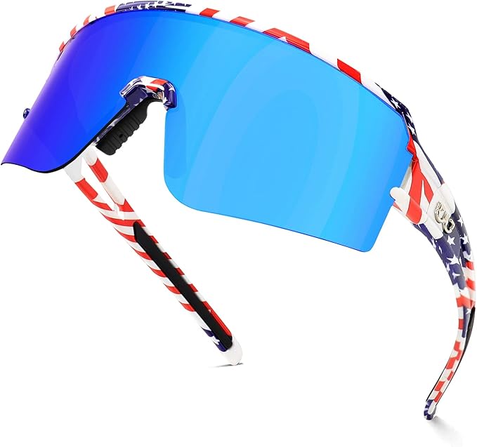 AVV Polarized cycling glasses sports sunglasses,UV400 Protection Fishing Driving running baseball sunglasses for men women