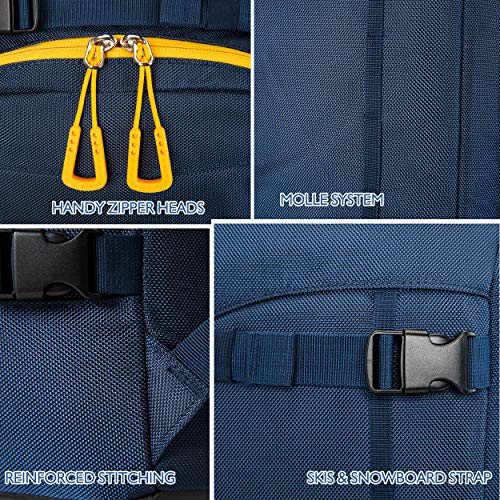 Unigear Ski Boot Bag Backpack for Helmet 50L/70L, Goggles, Gloves, Skis, Snowboard & Accessories