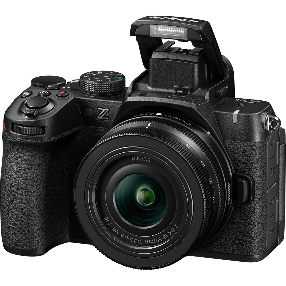 Nikon Z50Ii Mirrorless Camera 4K Dx Body With 2 Lens Kit 16-50Mm + 50-250Mm Vr 1788 Content Creator Bundle With Deco Gear Photog