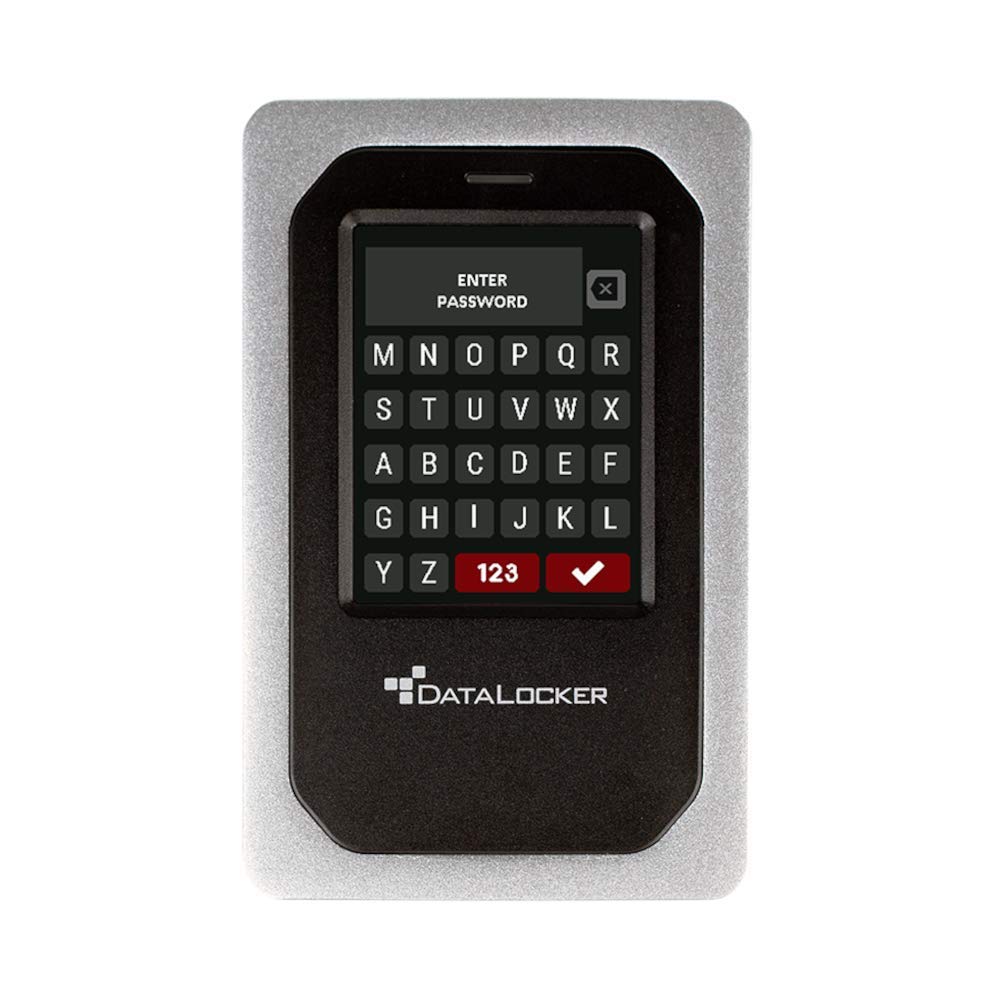 Datalocker 1Tb Ssd External Hard Drive For Mac, Windows, & Linux - Portable Ssd Hard Drive With Password Protected Hardware Encr