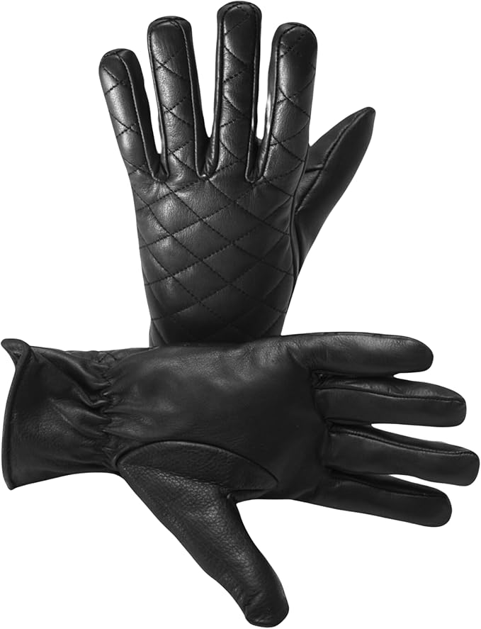 Couro Gloves - Genuine Cowhide Leather Gloves for Driving, Cycling, Motorcycling & etc