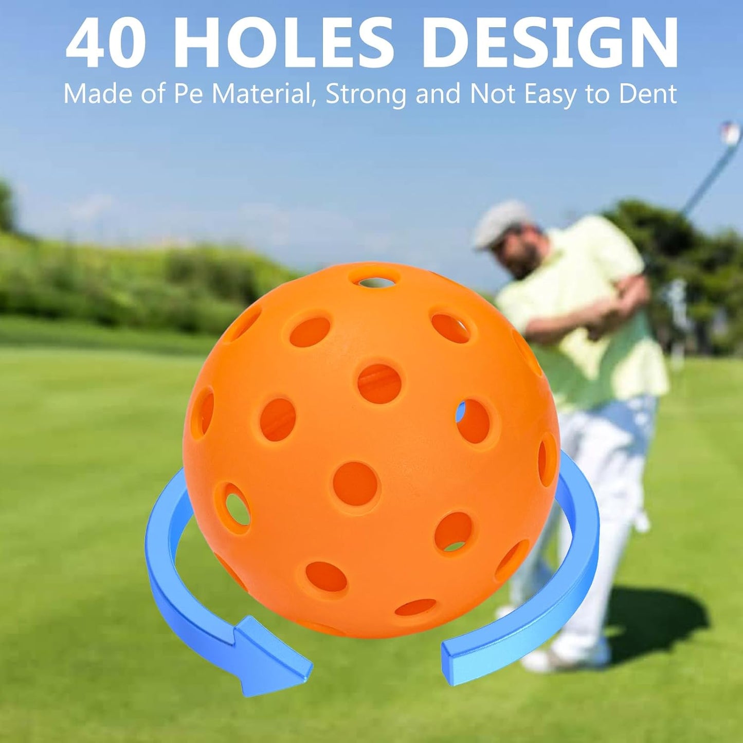 SJEhome Backyard Game Golf 2 Clubs and 5 Balls Suitable for 9/6/3 Hole Backyard Game Golf Yard Practice Outdoor Indoor Golf Gifts