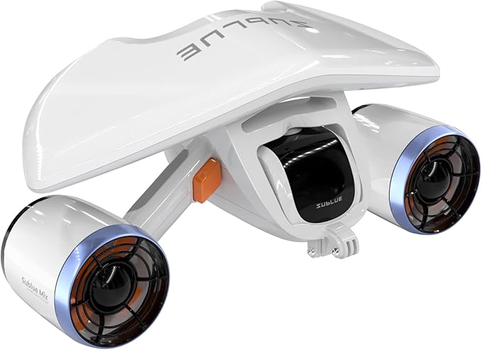 Sublue Mix Underwater Scooter with Action Camera Mount 30 Minutes 22lbf 131ft Waterproof Dual Motors Water Sports Pool Div...