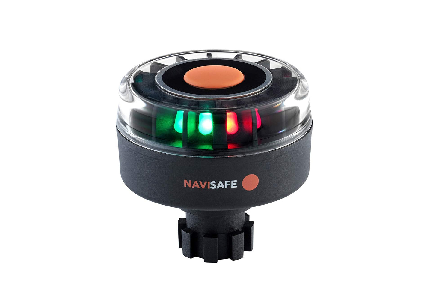 Navisafe Navilight Tricolor 2Nm With Navibolt Base, Clear, One Size, Plastic, Model Navisafe-342-1