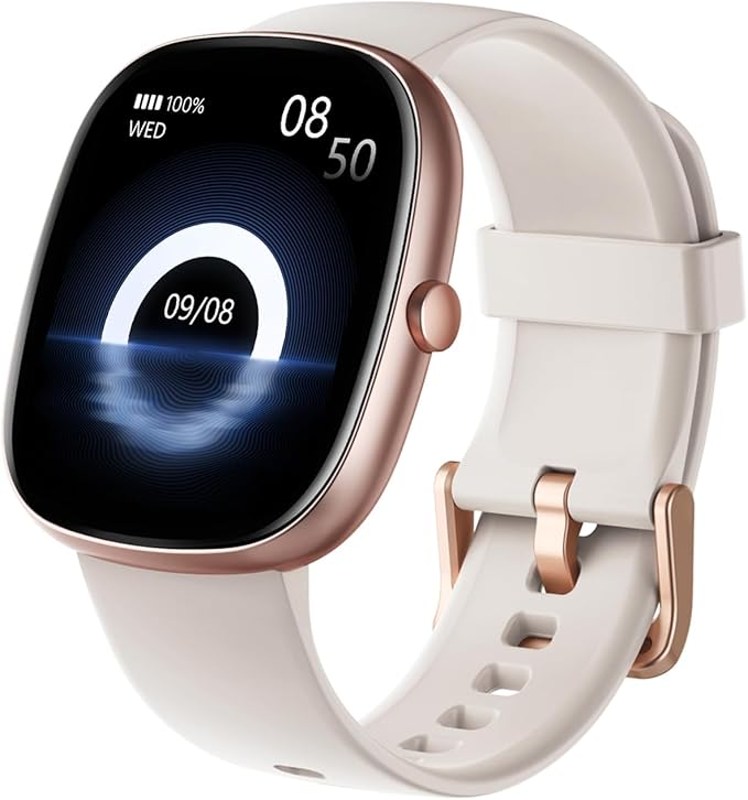 HUAKUA Smart Watches for Women Men Compatible with iPhone/Android Phones Answer/Make Calls, 1,85" HD Fitness Tracker with ...