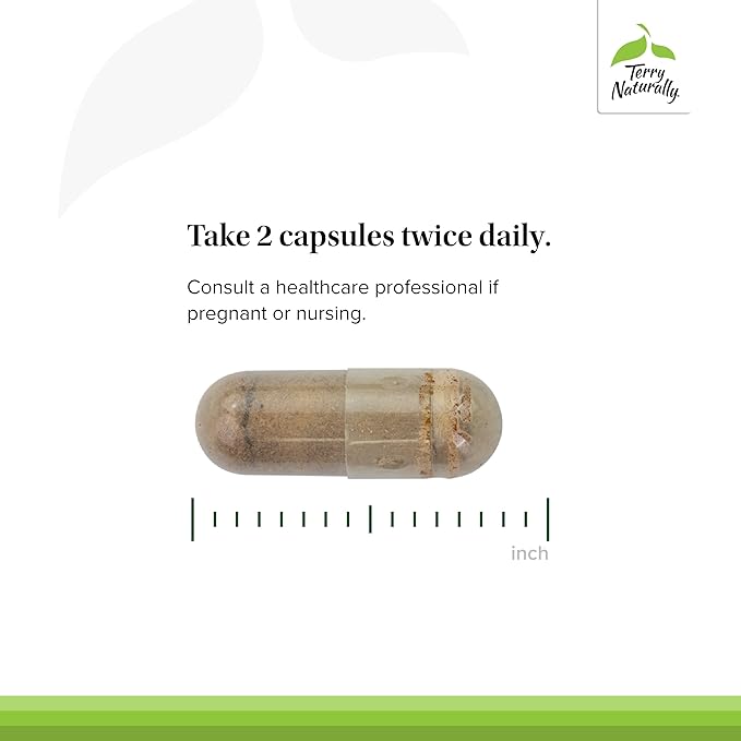Terry Naturally Liver Fractions - Endurance & Energy Support with Gentle Iron - Dietary Supplement Supports Healthy Red Blood Cell Formation - Iron Supplement for Liver Health - 90 Capsules