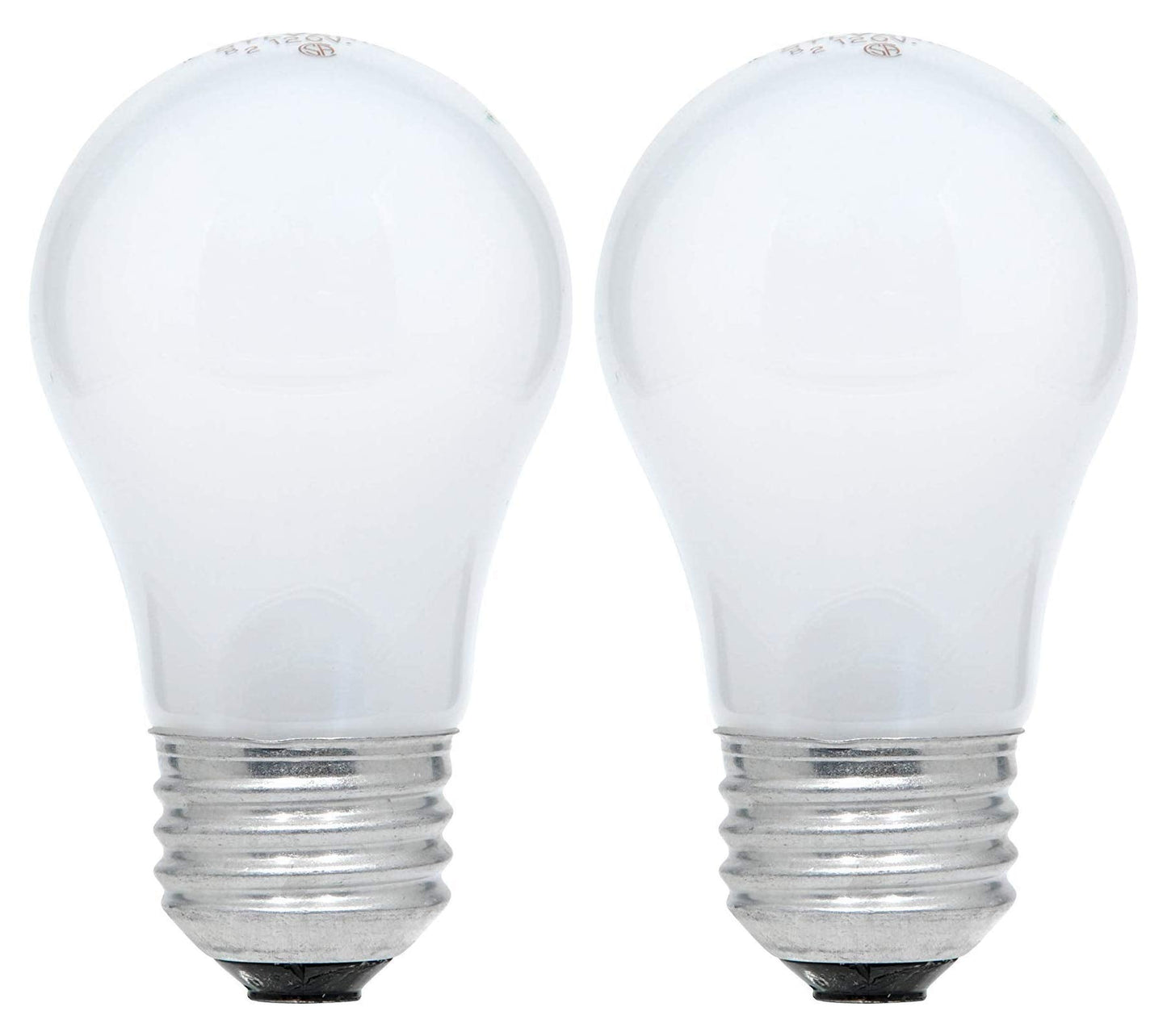 Sylvania Soft White Incandescent A15 Bulb, Medium Base | 15 Watts/120 Volts | 2-Bulbs Per Pack (2-Bulbs Total)