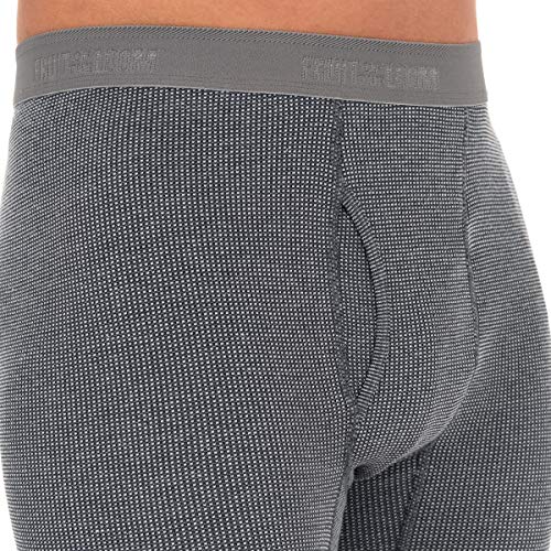 Fruit of the Loom mens Recycled Waffle Thermal Underwear Set (Top and Bottom)