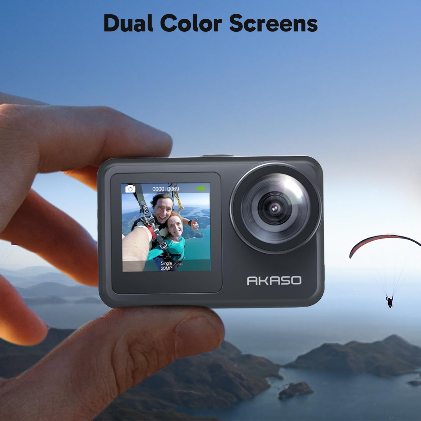 Akaso Brave 7 Le 4K30Fps Action Camera With 128Gb Microsdxc U3 Memory Card Accessories Kit Bundle Ultra Hd 131Ft Waterproof Came