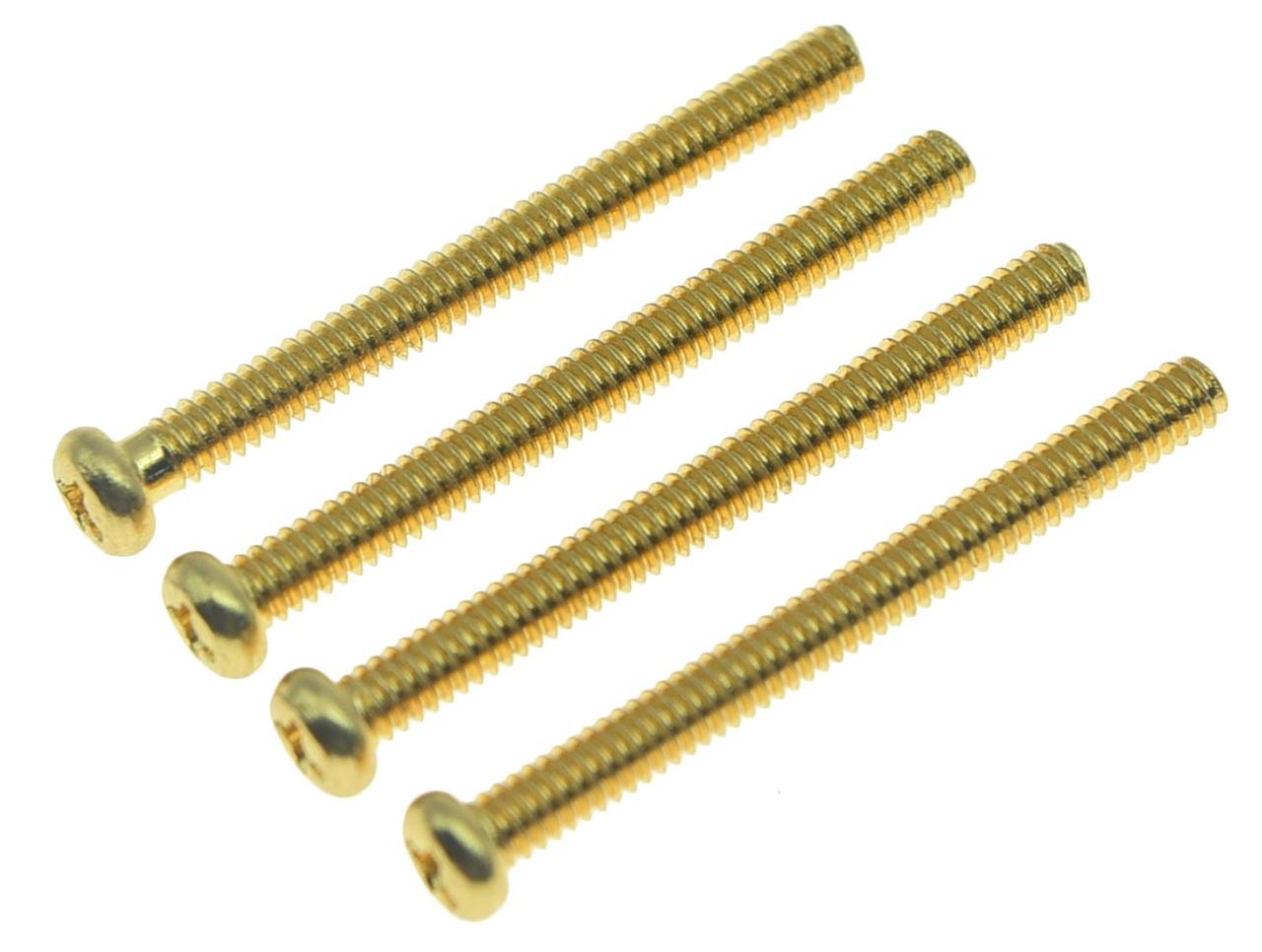 Kaish Pack Of 20 American Thread Humbucker Pickup Height Screws Guitar Humbucker Pickup Screws With Springs For Usa Thread Picku