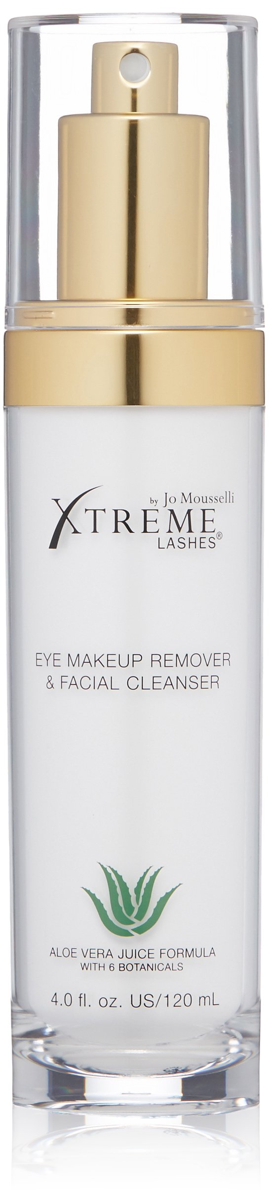 Xtreme Lashes Eye Makeup Remover & Facial Cleanser (4 Fl Oz) | Lash Cleanser & Shampoo for Healthy Lashes