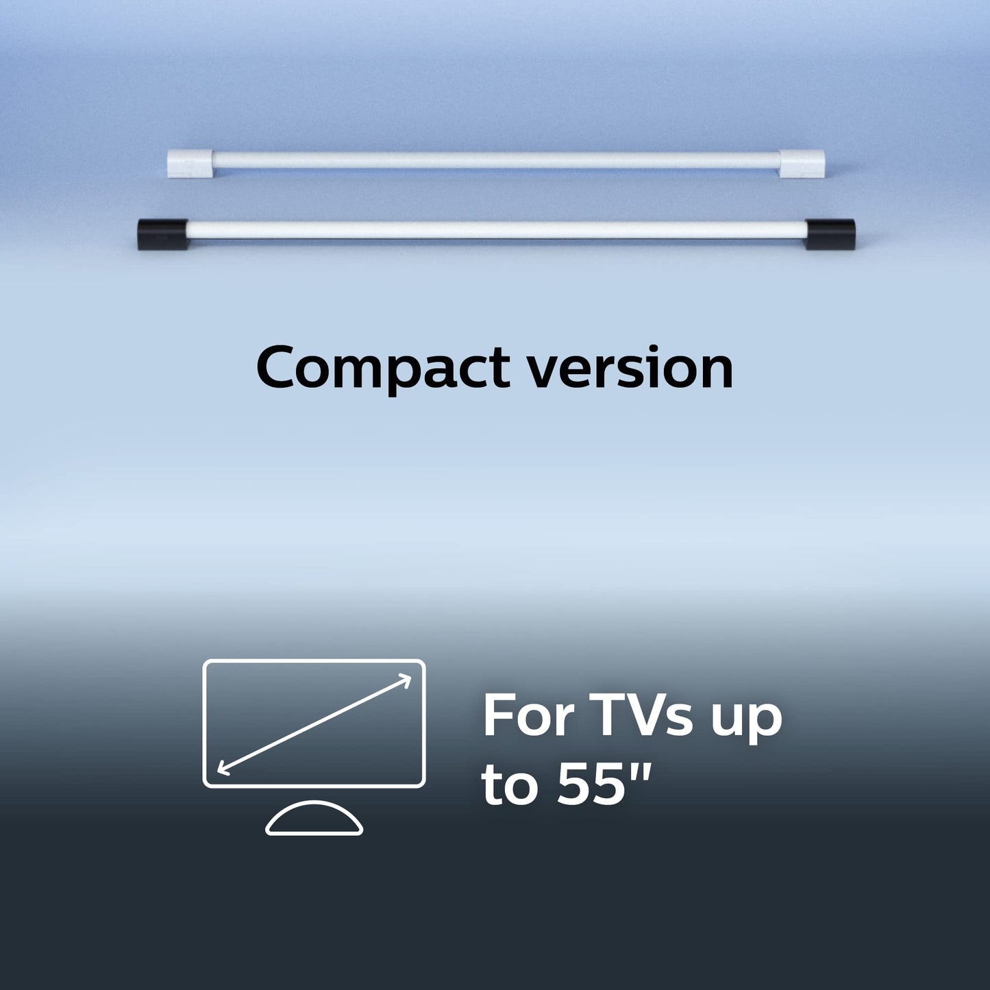 Philips Hue Play Gradient Light Tube, White, Compact, Model 573717, Synthetic Polymer