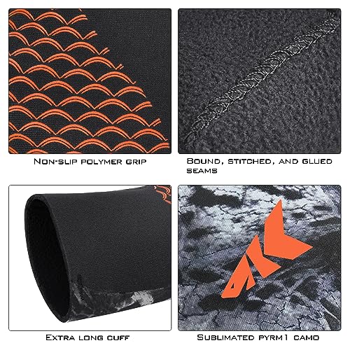KastKing IceRiver Fishing Gloves, 100% Waterproof Gloves for Men & Women, Cold Weather Fishing & Outdoor Sports, Ideal for...