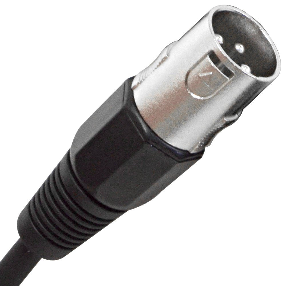 Seismic Audio - Satrxl-M10 - Blue 10 Xlr Male To 1/4 Trs Patch Cable