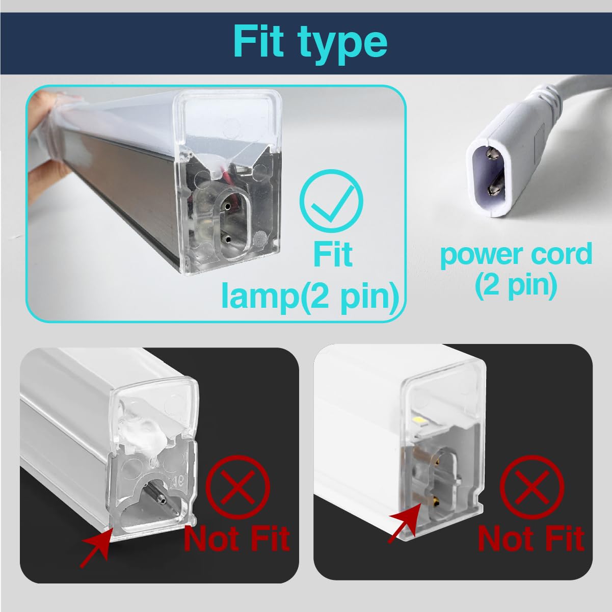 5 Pack Hexagon Garage Light Connectors 180 I-Connector 2 Pin 2 Way Led Garage Light Copper Pin Diy Hexagon Accessories Replacement/Spare For Honeycomb Lighting Systems (5 Pack I Connector)