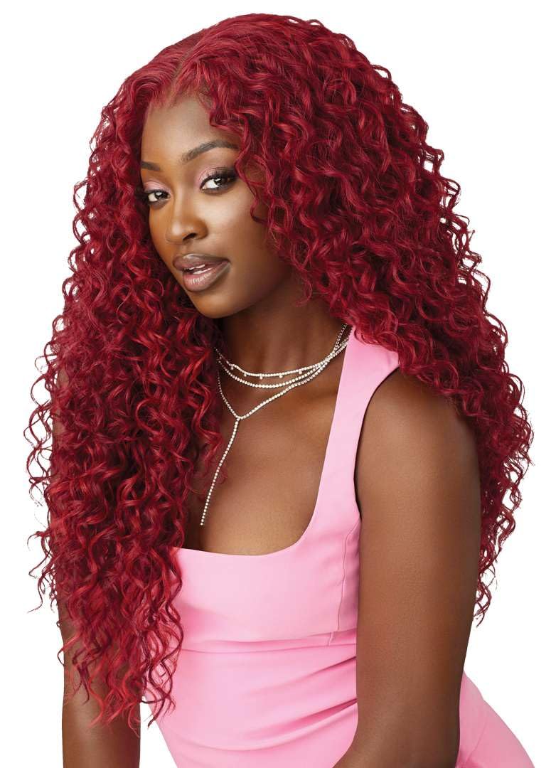 Outre Lace Front Wig - Perfect Hair Line 13X6 - True Frontal - Peak 703 (CHOCOLATE SWIRL)