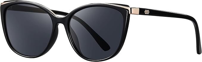 Colrea Trendy Cat Eye Sunglasses for Women Fashion Cateye UV400 Protection Glasses CL22017