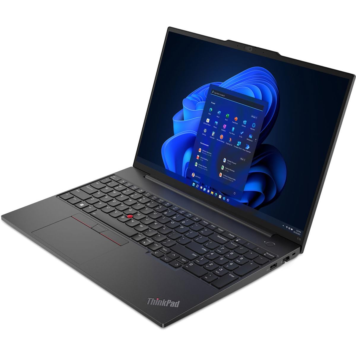 Lenovo Thinkpad E16 Gen 1 21Jt001Aus 16 Touchscreen Notebook - Wuxga - 1920 X 1200 - Amd Ryzen 7 7730U Octa-Core (8 Core) 2 Ghz