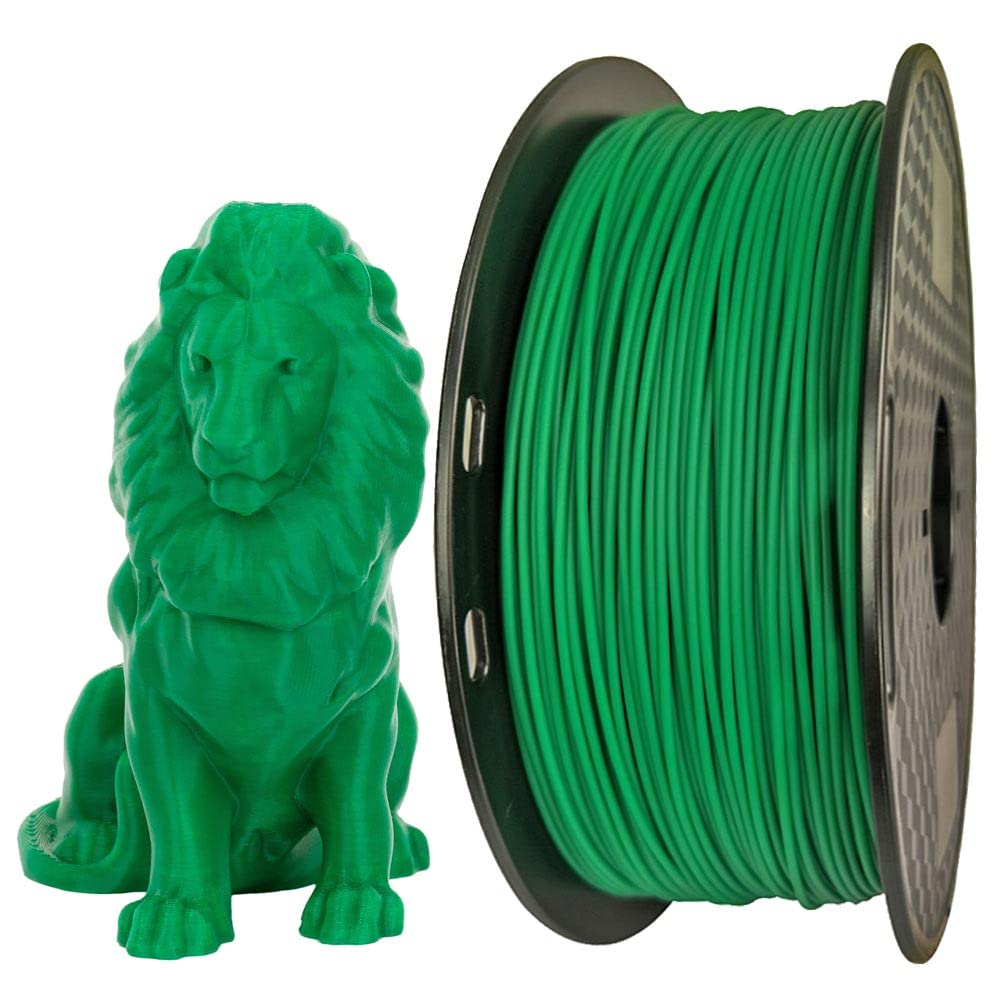 CC3D PLA Max Grass Green Filament 1.75 mm 3D Printer PLA Filament 1KG 2.2LBS Spool 3D Printing Materials Stronger Pro Plus + Green Color