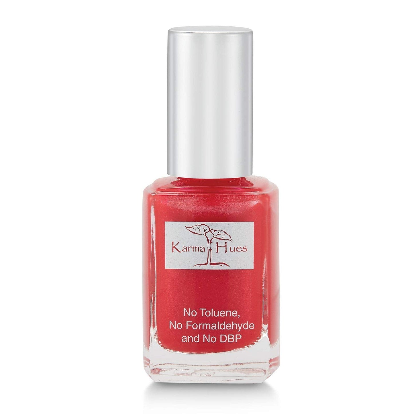 Karma Organic Natural Nail Polish-Non-Toxic Nail Art, Vegan and Cruelty-Free Nail Paint (LITTLE RED DRESS)
