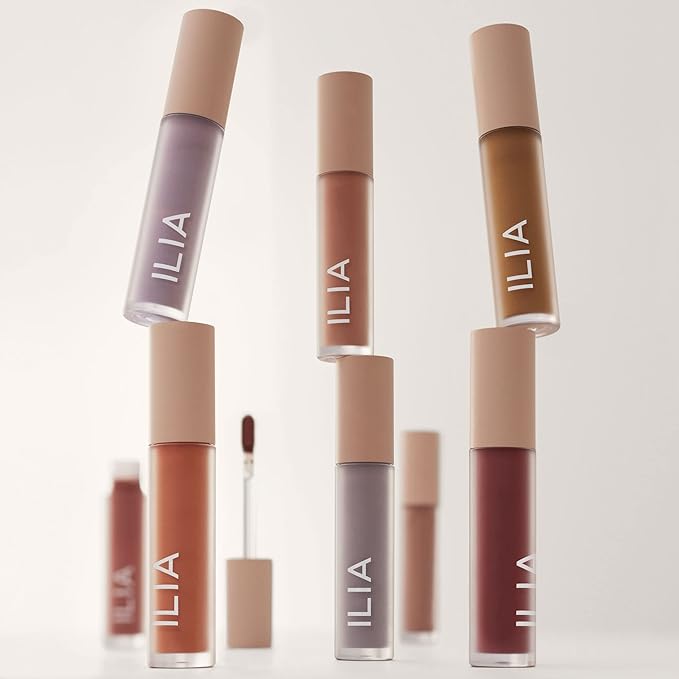 ILIA - Matte Liquid Powder Eye Tint | Cream-to-Powder Eyeshadow, Smudge-Resistant, Quick-Dry, Weightless, Water-Based | Non-Toxic, Vegan, Cruelty-Free, Clean Makeup (Adobe, 0.12 fl oz | 3.5 ml)