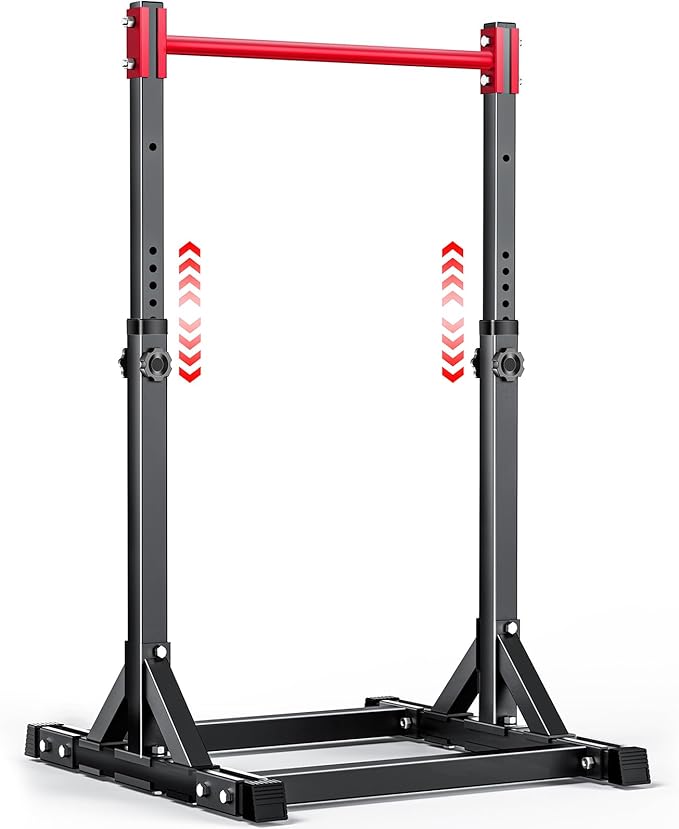 Pull Up Station,Affluent Power Tower Adjustable Pull Up Bar Free Standing, Pull Up Bar for Home Gym,Heavy Duty Multifuncti...