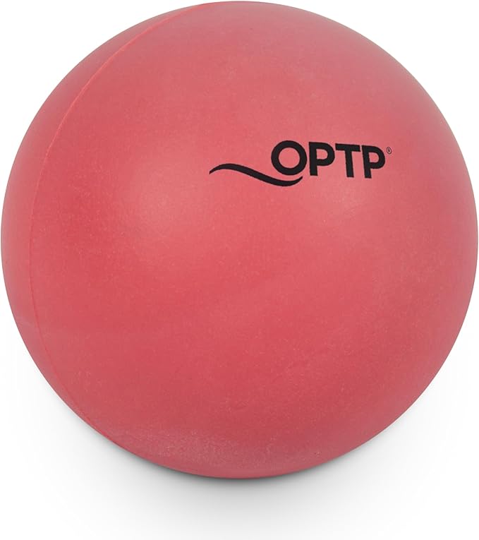 OPTP Super Pinky Ball – Moderately Firm Density Deep Tissue Massage Ball for Back Pain, Shoulder Tension Relief, Sore Musc...