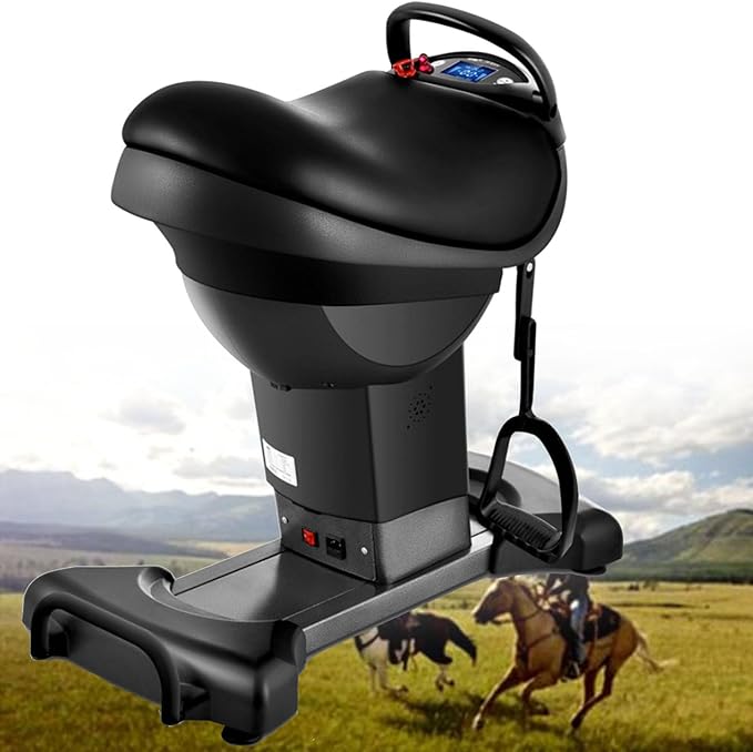 ERoomQ Electric Horse Riding Machine,Abdominal Exercise Machine,Horse Riding Exercise Machine,for Gymnasium, Indoor Club(B...