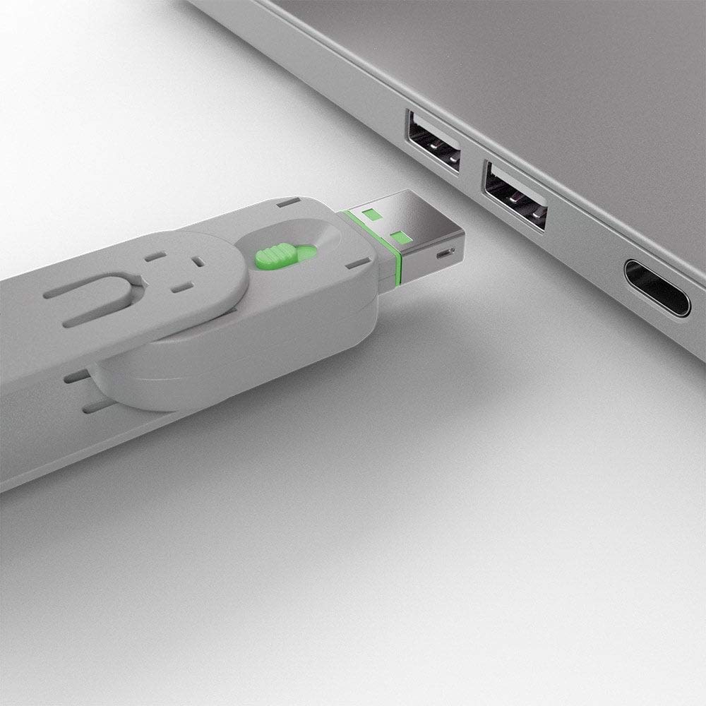 Lindy Usb Port Blocker - Pack Of 4, Green (40451)
