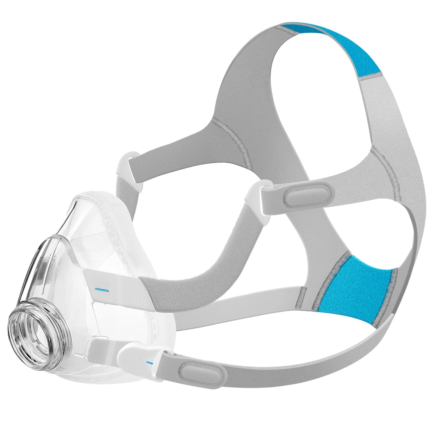 YONCOZY Replacement Cushion Set for Airfit F20 Mask, with Medium Cushion, Headgear Strap, Frame & Clips(No Elbow), Snugly Fit & Reliable Seal (Medium)